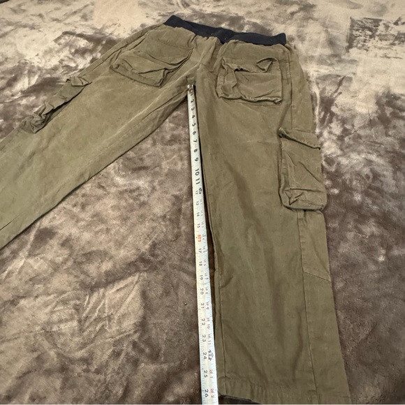 Mnml cargo pants sz xl olive green - Picture 2 of 9